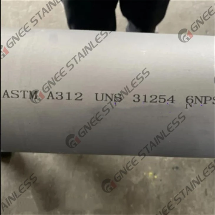 ASTM A312 254 SMO Stainless Steel Round Pipes suppliers