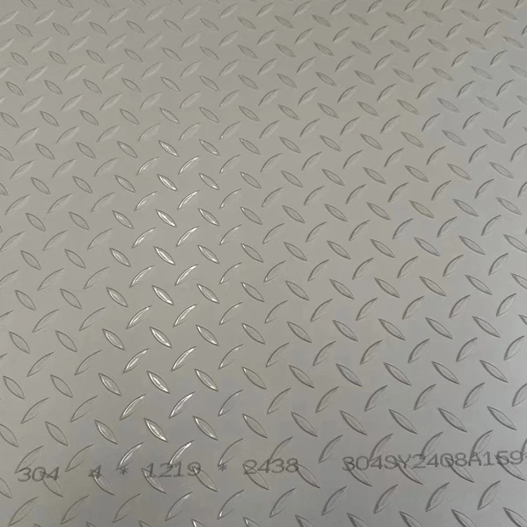 SS 304 Chequered Plate SS 304 Chequered Plate